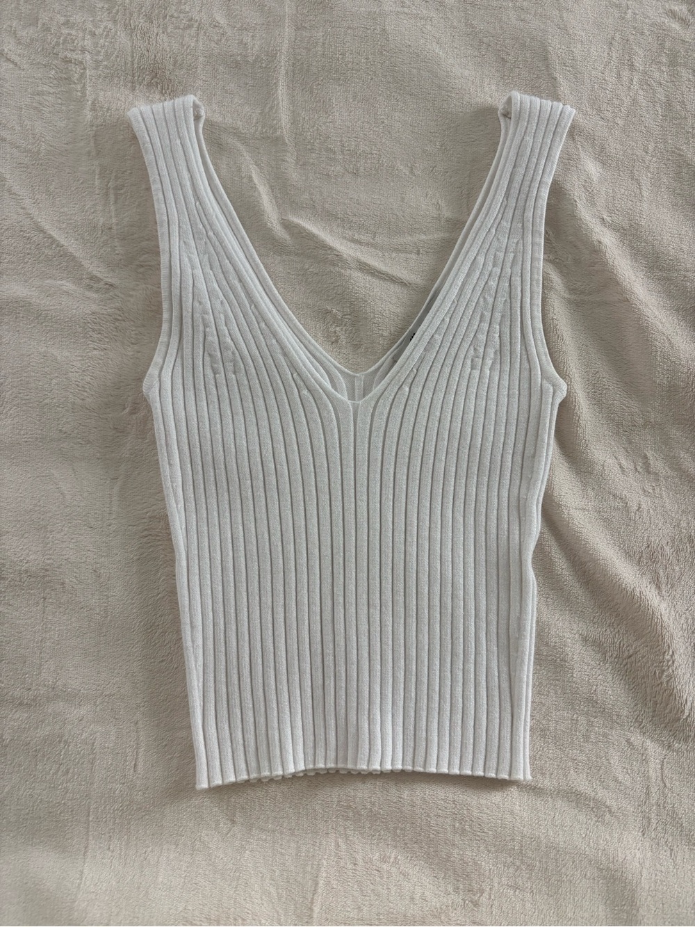 Madewell white tank top